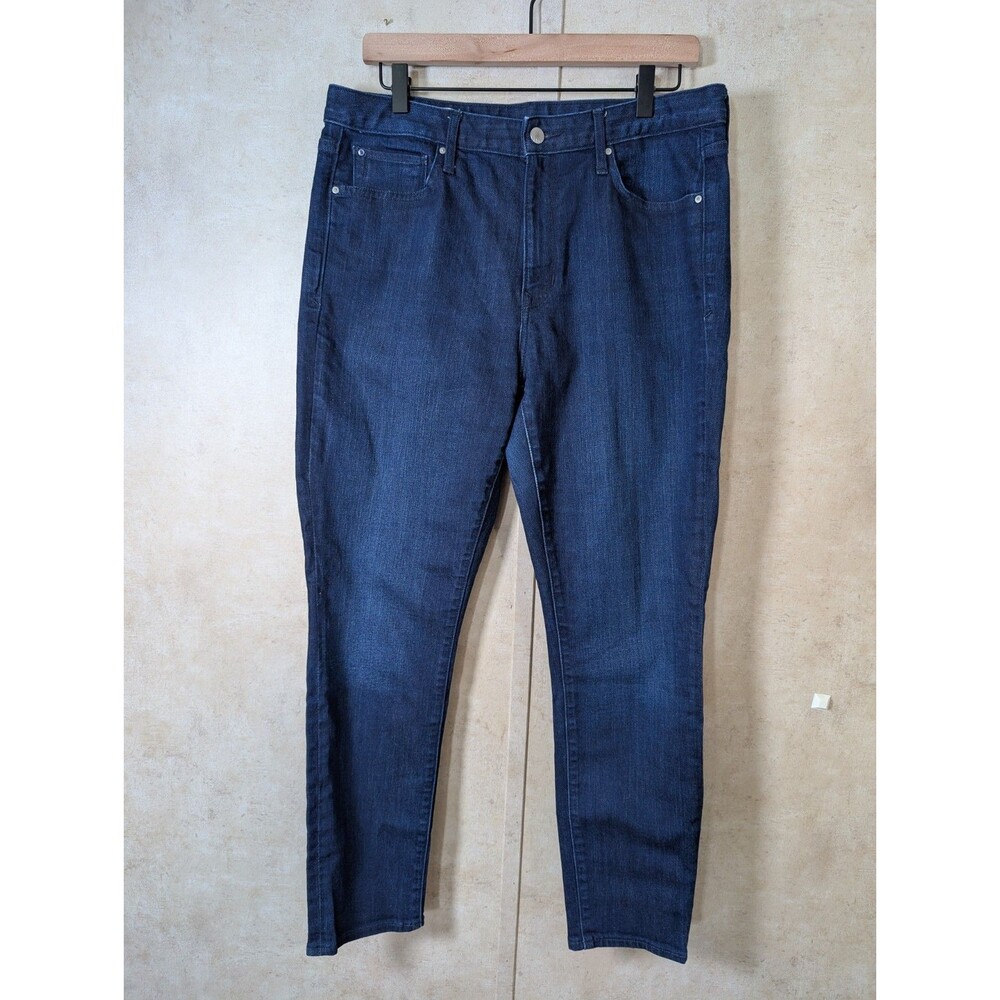 Gap 1969 Jeans Women's 31s High Rise Skinny Blue Denim Stretch Casual Preppy - Picture 2 of 12